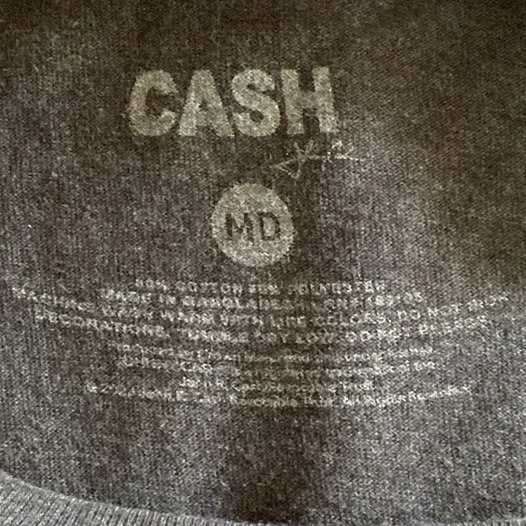 Johnny Cash Size Medium Black, Man in Black Band T-shirt 3236 - Picture 5 of 5